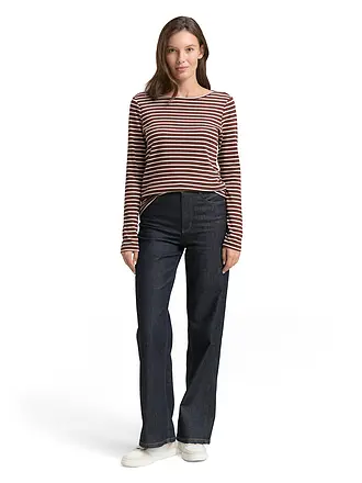 TOM TAILOR | T-shirt à manches longues | braun